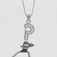 Sterling Silver P Initial Pendant Necklace handcrafted in Malta