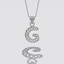 Sterling Silver G Initial Pendant Necklace handcrafted in Malta
