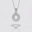 Sterling Silver O Initial Pendant Necklace handcrafted in Malta