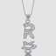 Sterling Silver R Initial Pendant Necklace handcrafted in Malta