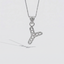 Sterling Silver Y Initial Pendant Necklace handcrafted in Malta